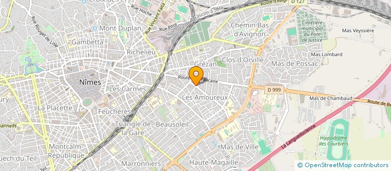 localisation de l'entreprise PAKEEZA  NIMES