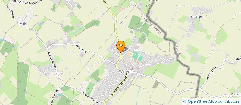 localisation de l'entreprise PAKEMA  WILLEMS