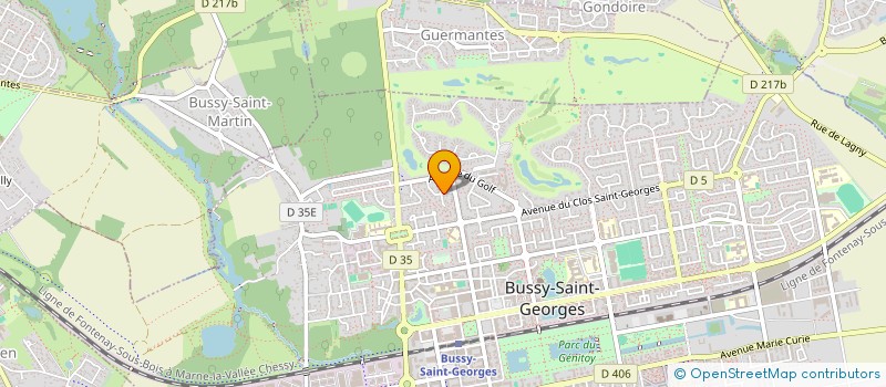 localisation de l'entreprise PAKIA CONSULTING  BUSSY-SAINT-GEORGES