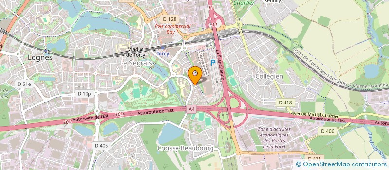 localisation de l'entreprise PAKIRENOV  TORCY