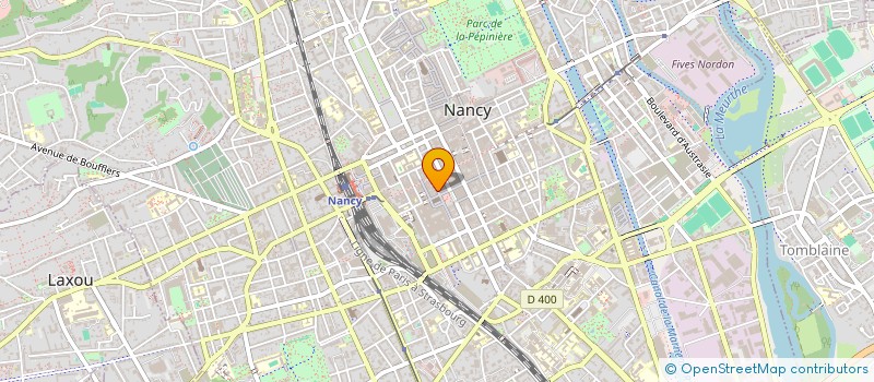 localisation de l'entreprise PAKITA BARNES  NANCY