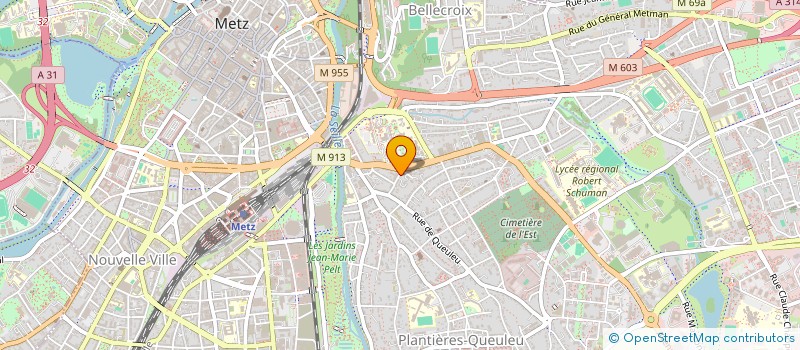 localisation de l'entreprise PAKKAIMMO à METZ