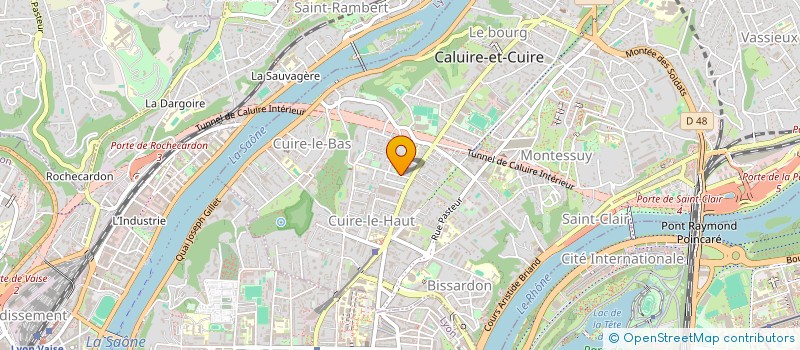 localisation de l'entreprise PAKOBO  CALUIRE-ET-CUIRE