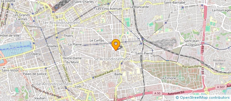 localisation de l'entreprise PAKTOL à MARSEILLE