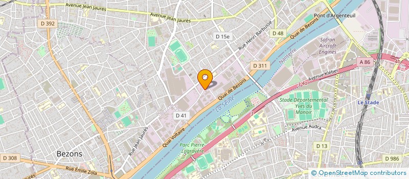 localisation de l'entreprise PAL à SAINT-CLOUD
