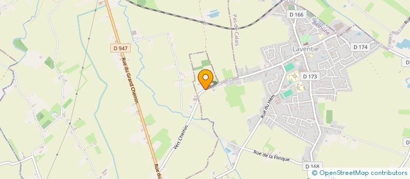 localisation de l'entreprise PAL BULLERMAN FRANCE  LAVENTIE