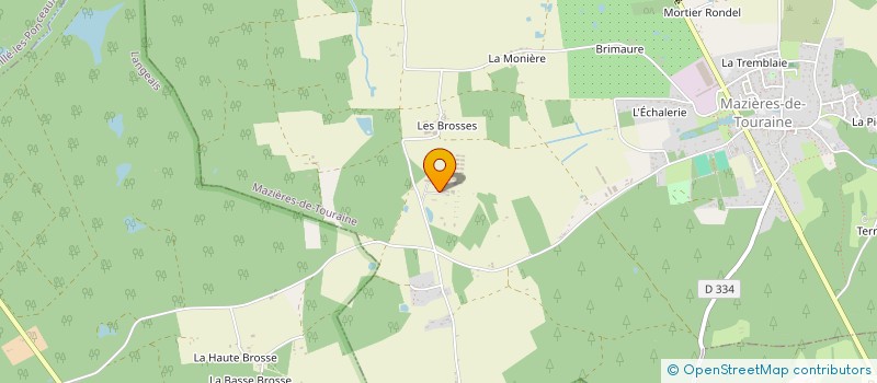 localisation de l'entreprise PAL PACK à MAZIERES-DE-TOURAINE