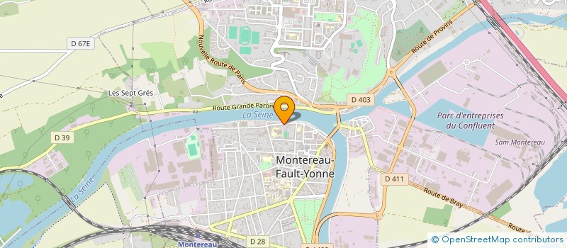 localisation de l'entreprise PALA à MONTEREAU-FAULT-YONNE