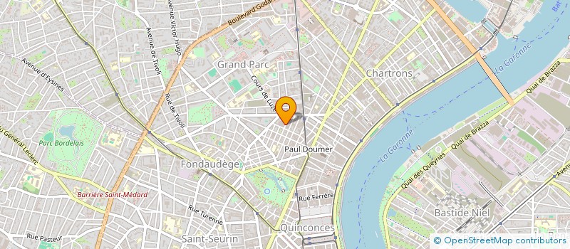 localisation de l'entreprise PALA  BORDEAUX