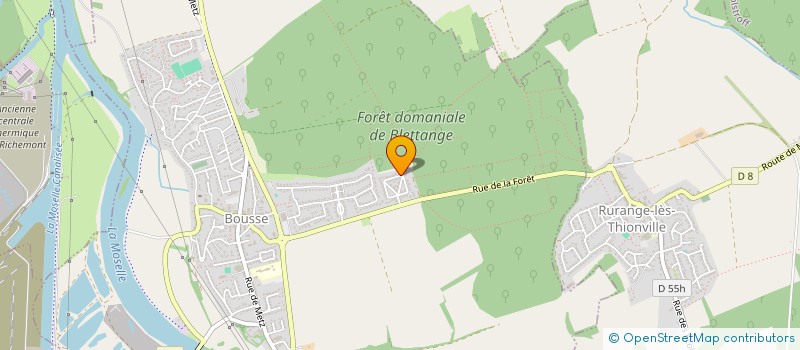 localisation de l'entreprise PALA BATIMENT  BOUSSE