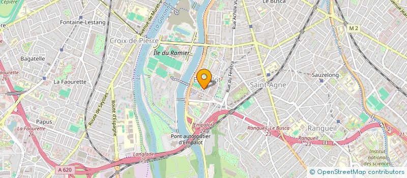 localisation de l'entreprise PALABRE ESPACE INTERCULTUREL à TOULOUSE