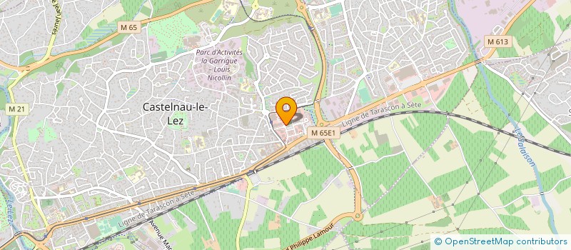 localisation de l'entreprise PALABRI à CASTELNAU LE LEZ