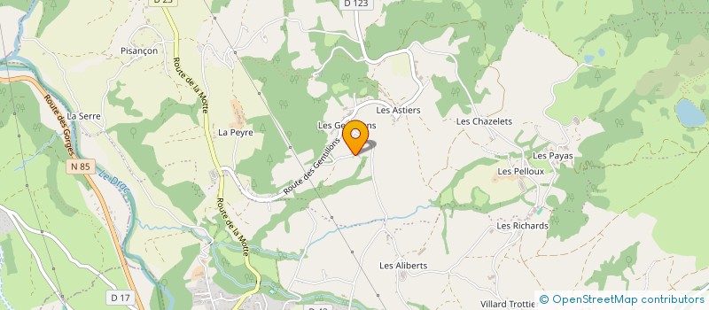 localisation de l'entreprise PALACAVAL  SAINT-BONNET-EN-CHAMPSAUR