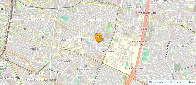 localisation de l'entreprise PALACE GARAGE à CORBAS