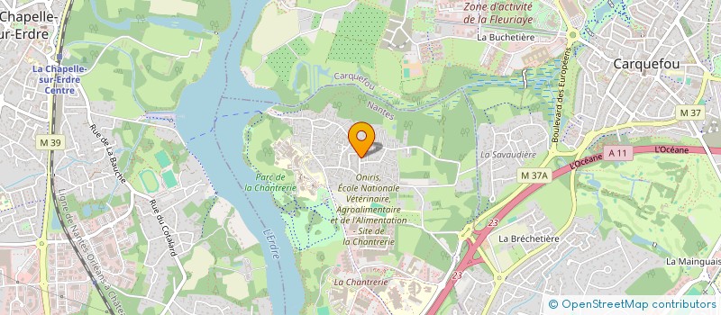 localisation de l'entreprise PALACES-P37 à NANTES