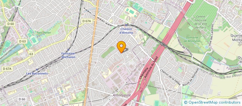 localisation de l'entreprise PALACIO PLOMBERIE  LULLY