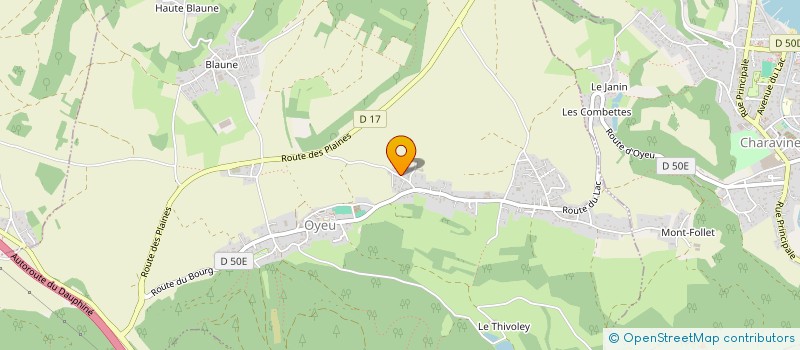 localisation de l'entreprise PALADRU525  OYEU