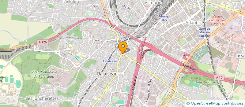 localisation de l'entreprise PALAIJACQUES à PALAISEAU