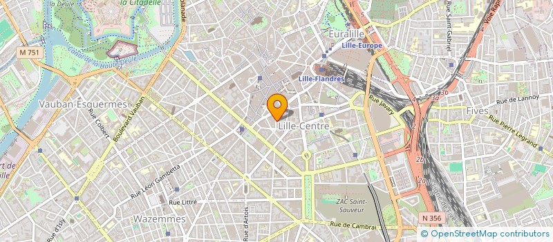 localisation de l'entreprise PALAIS ANGKOR à LILLE