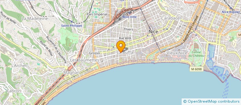 localisation de l'entreprise PALAIS BEAUSOLEIL SCI à NICE