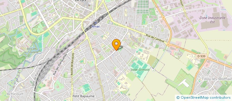 localisation de l'entreprise PALAIS D ASIE TRAITEUR à ARRAS