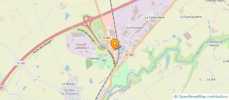 localisation de l'entreprise PALAIS DE CHINE  CHEMILLE-EN-ANJOU