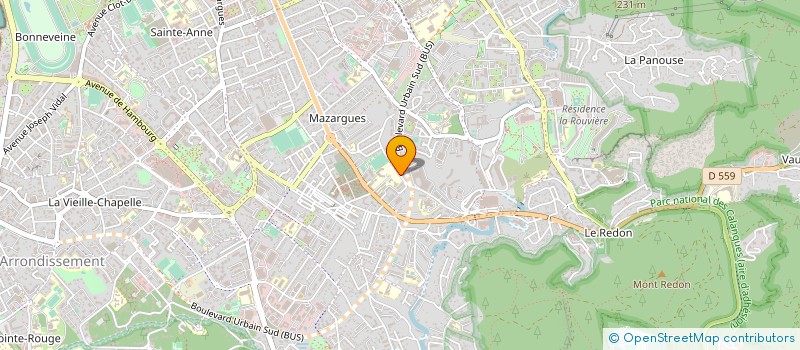 localisation de l'entreprise PALAIS DE L ONGLE ET DE L'ESTHETIQUE à MARSEILLE