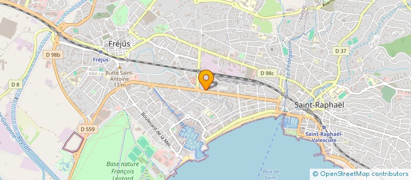 localisation de l'entreprise PALAIS DES DELICES à FREJUS
