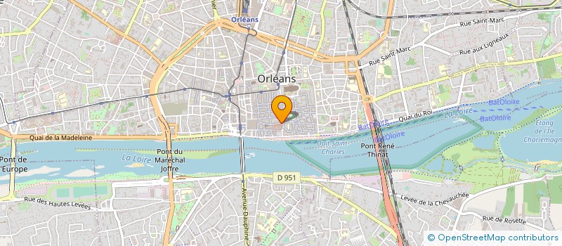 localisation de l'entreprise PALAIS EXOTIQUE à ORLEANS