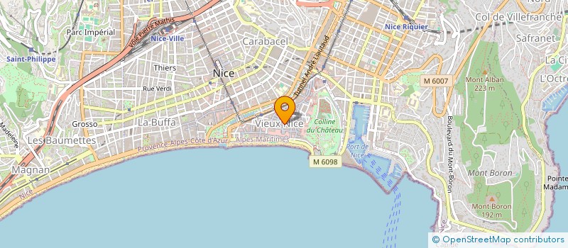 localisation de l'entreprise PALAIS IMMOBILIER  NICE