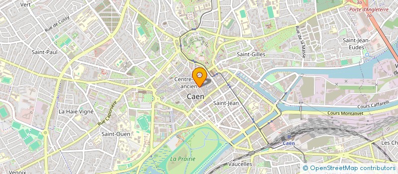 localisation de l'entreprise PALAIS MEDICIS à CAEN