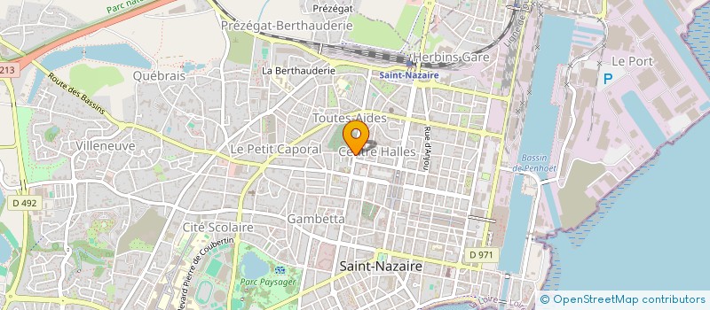 localisation de l'entreprise PALAIS NAZAIRIEN à SAINT-NAZAIRE
