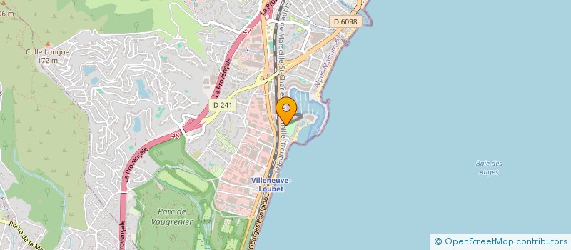 localisation de l'entreprise PALAIS ROYAL 5  VILLENEUVE-LOUBET