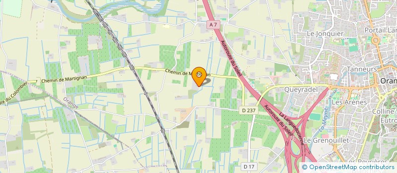 localisation de l'entreprise PALAIS ROYAL  ORANGE