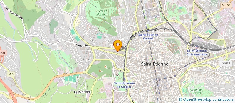 localisation de l'entreprise PALAIS S.V.V. à SAINT-ETIENNE