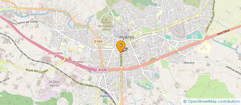 localisation de l'entreprise PALAIS VICTORIA à HYERES