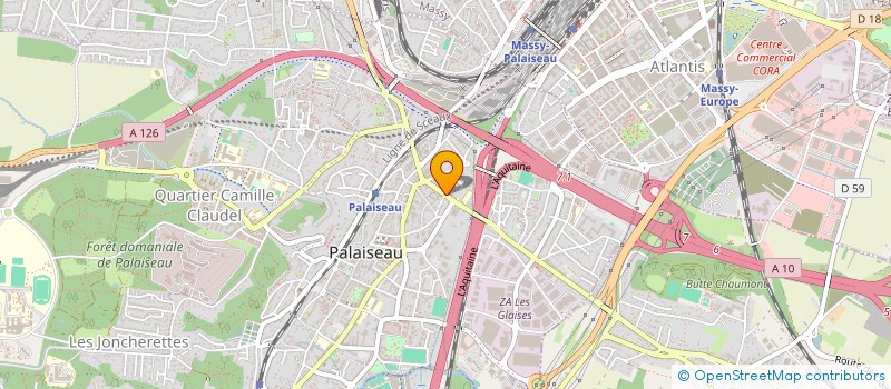 localisation de l'entreprise PALAISEAU à PALAISEAU