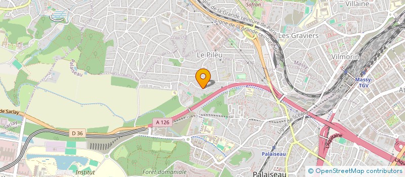 localisation de l'entreprise PALAISEAU RANDO PLUS  PALAISEAU