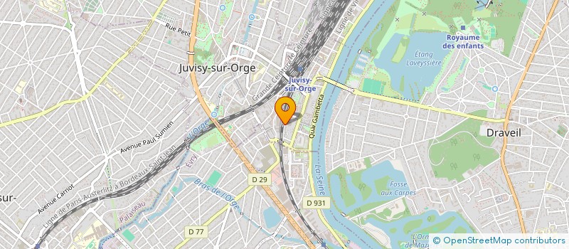 localisation de l'entreprise PALALI  JUVISY-SUR-ORGE