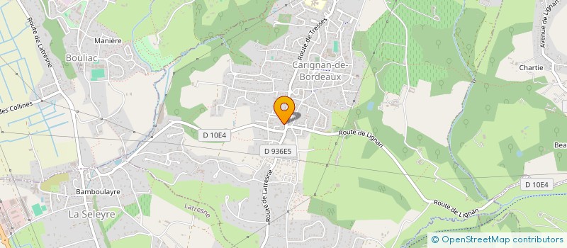 localisation de l'entreprise PALAMAPA  CARIGNAN-DE-BORDEAUX