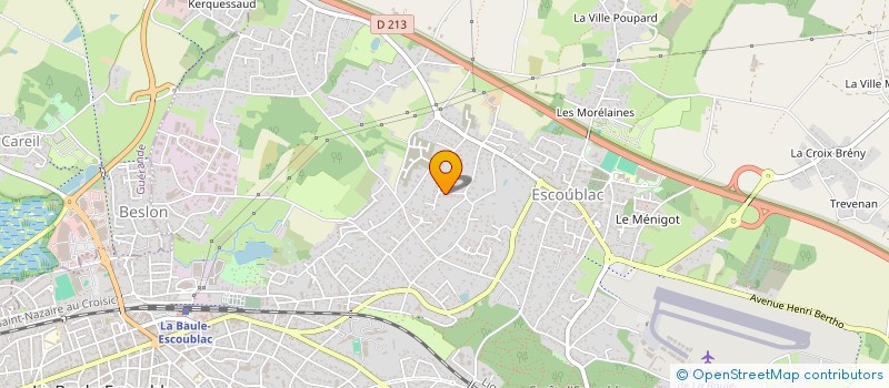 localisation de l'entreprise PALAME  LA BAULE-ESCOUBLAC