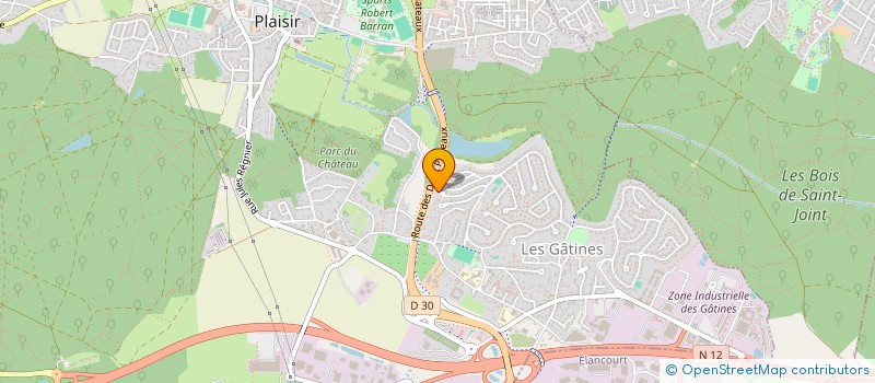 localisation de l'entreprise PALAN GROUP  PLAISIR