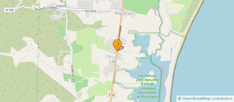 localisation de l'entreprise PALANDRI'S  VENTISERI