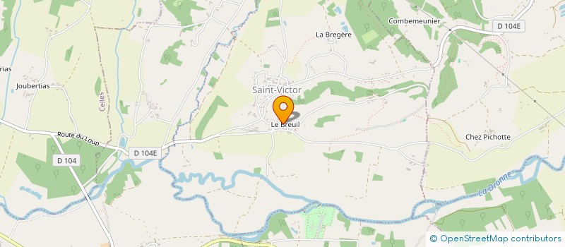 localisation de l'entreprise PALANPON à TOCANE-SAINT-APRE