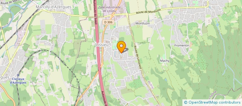 localisation de l'entreprise PALANTIR à LISSIEU