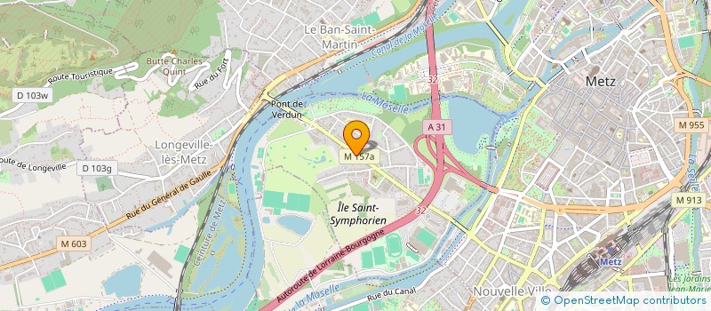 localisation de l'entreprise PALAP à LONGEVILLE-LES-METZ