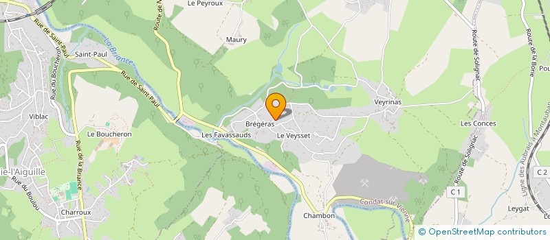 localisation de l'entreprise PALARD KUHLER INVESTISSEMENTS  FEYTIAT