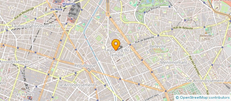 localisation de l'entreprise PALAS  PARIS