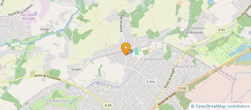 localisation de l'entreprise PALAS  SAINT-LYS