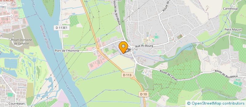 localisation de l'entreprise PALAS SARL à LATRESNE